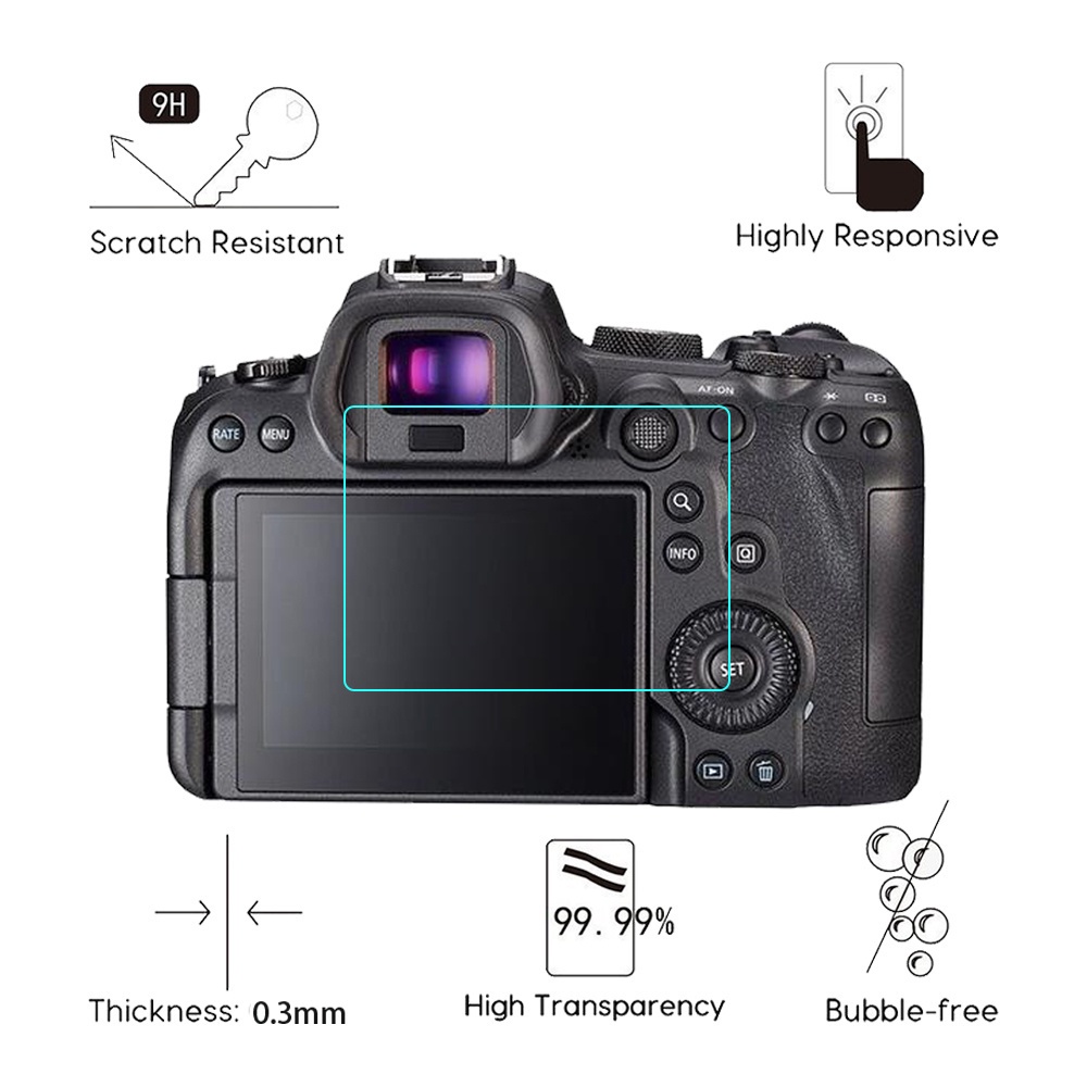 กล้องฟิล์มป้องกันกระจกสำหรับแค - Canon Camera Eos R8 บทวิจารณ์และราคา