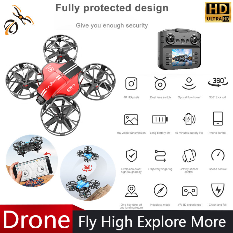 ใหม่ Mini Drone 812PRO อาชีพ H - Drone Cinematic บทวิจารณ์และราคา